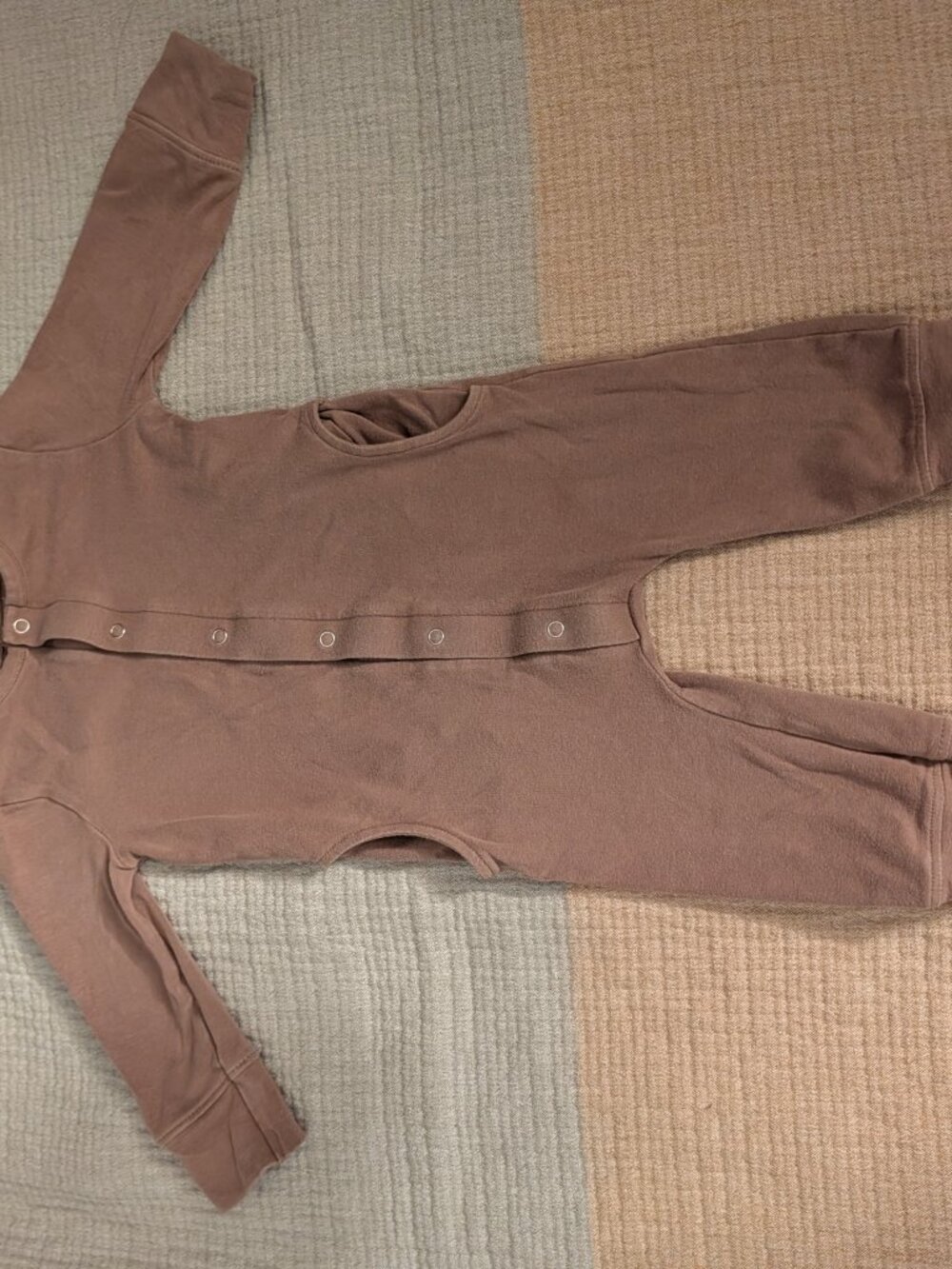 Pehr Essentials Romper, Portobello, 3-6 months